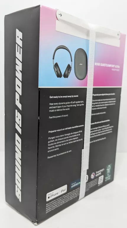 SŁUCHAWKI BEZPRZEWODOWE BOSE QUIETCOMFORT ULTRA HEADPHONES CZARNY