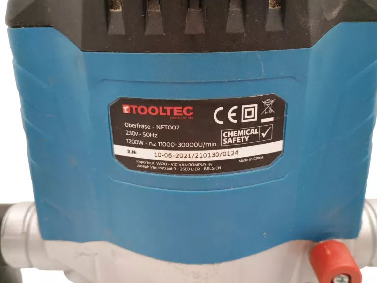 FREZARKA GÓRNOWRZECIONOWA 1200W TOOLTEC