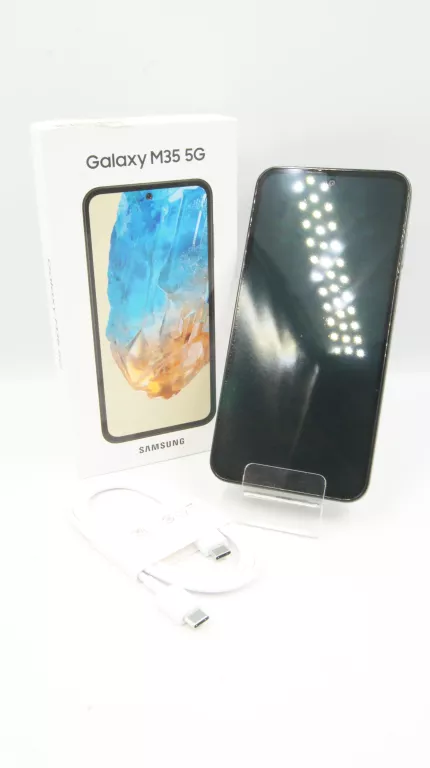 SMARTFON SAMSUNG GALAXY M35 5G KOMPLET GWARANCJA IGŁA JAK NOWY
