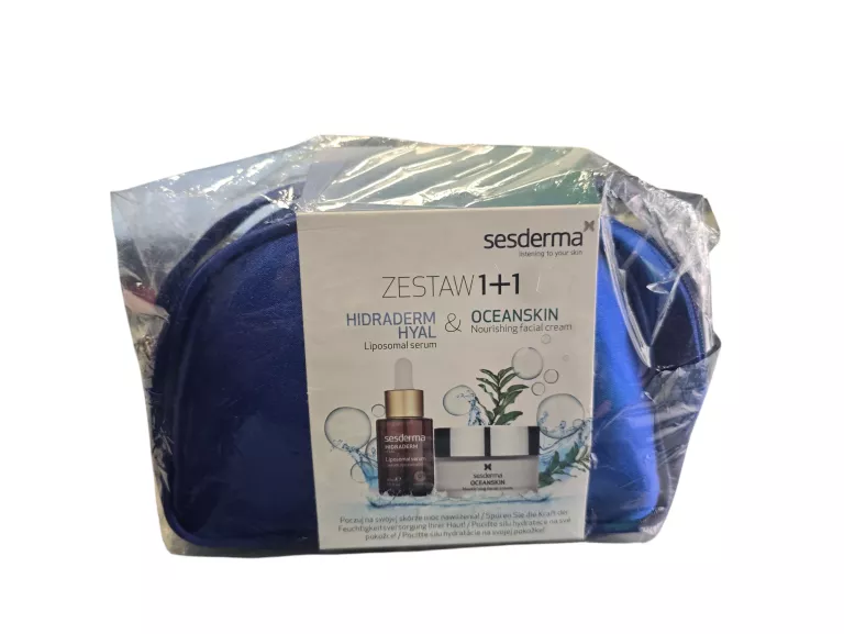 SESDERMA ZESTAW OCEANSKIN KREM 50 ML + HIDRADERM HYAL SERUM LIPOSOMOWE 30M
