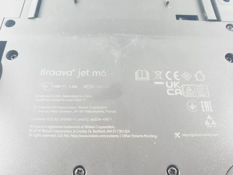 ROBOT SPRZĄTAJĄCY MOPUJĄCY IROBOT BRAAVA JET M6 + STACJA + MOPY