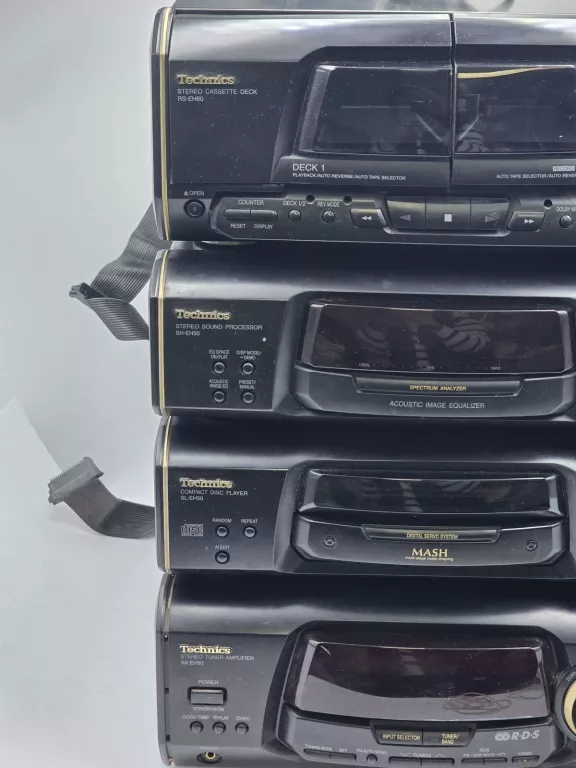 WIEŻA TECHNICS 4 ELEMENTY + 2 GŁOŚNIKI PANASONIC