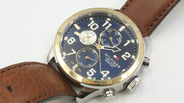 ZEGAREK MĘSKI TOMMY HILFIGER 1791275 PUD IGŁA JAK NOWY