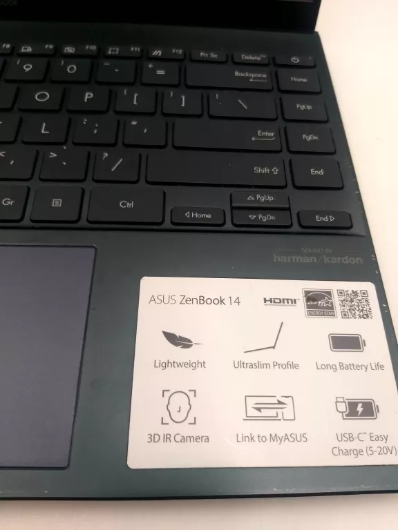 LAPTOP ASUS ZENBOOK 14 UM425I RYZEN 5 8GB /512SSD