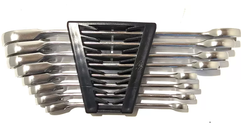 WURTH ZESTAW KLUCZY PŁASKO-OCZKOWYCH Z GRZECHOTKĄ ZEBRA 8 SZTUK (071426550