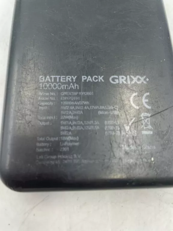 POWERBANK GRIXX 10000MAH