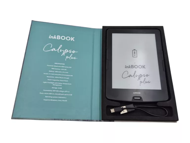 CZYTNIK E-BOOK INKBOOK CALYPSO PLUS 16 GB 6" A0601 CZARNY