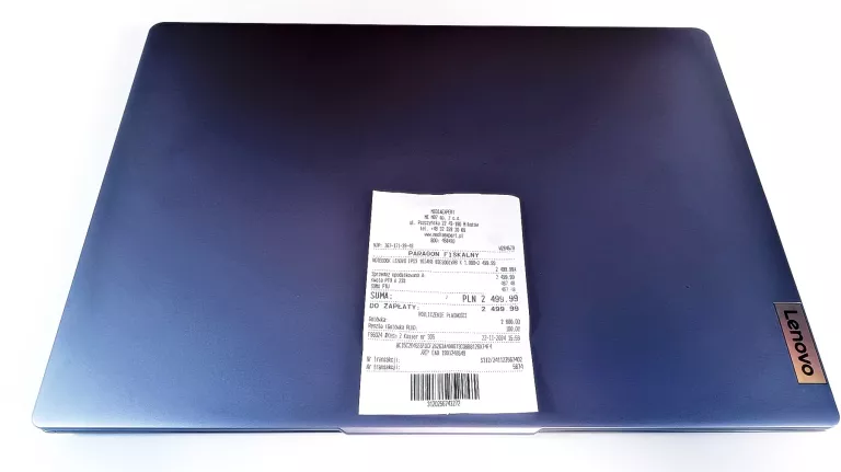 LAPTOP LENOVO IDEAPAD SLIM 3 16IAH8 / I5-12TH / 16GB/ GW MEDIA EXPERT