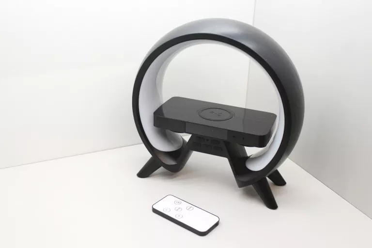 PODŚWIETLANY ZEGAREK BUDZIK USB-C BLUETOOTH CYFROWY