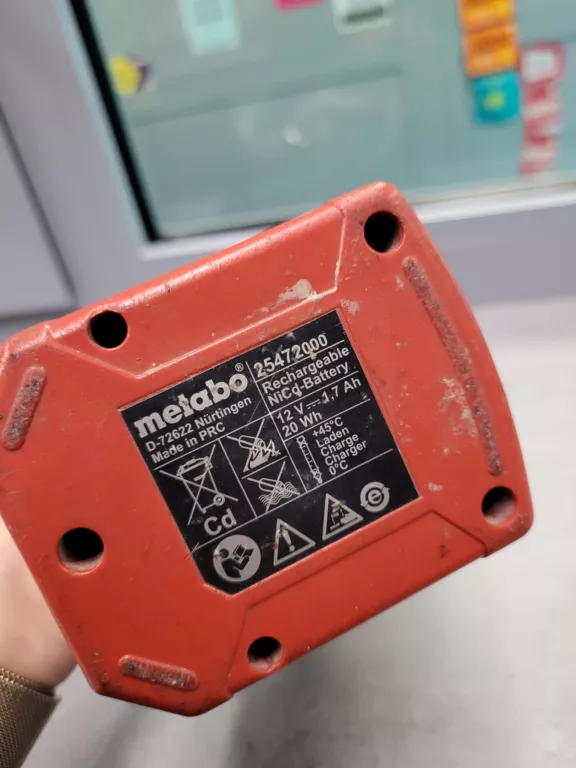 WKRĘTARKA METABO BS 12 NICD
