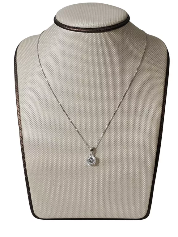 sliczny-srebrny-lancuszek-kostka-z-zawieszka-46cm-258g-tuwima-4-slupsk