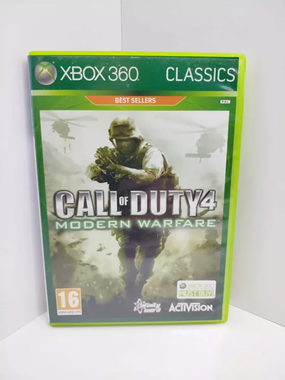 CALL OF DUTY 4 MODERN WARFARE XBOX 360