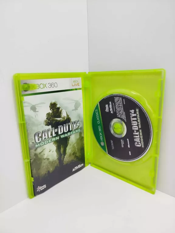 CALL OF DUTY 4 MODERN WARFARE XBOX 360