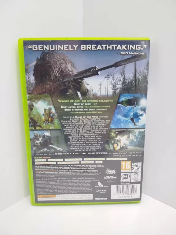 CALL OF DUTY 4 MODERN WARFARE XBOX 360