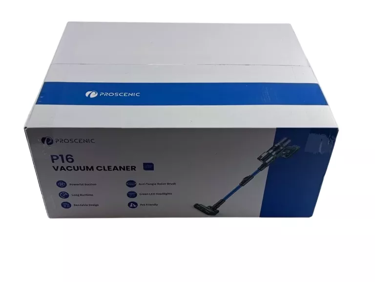 ODKURZACZ BEZPRZEWODOWY PROSCENIC P16 45000PA 550W ŚWIATŁO LED