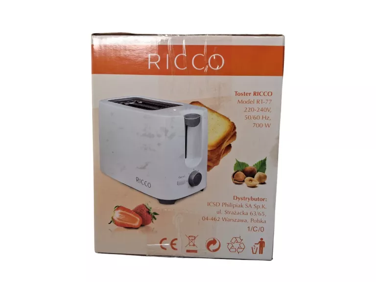 TOSTER RICCO RT-77 KOMPLET