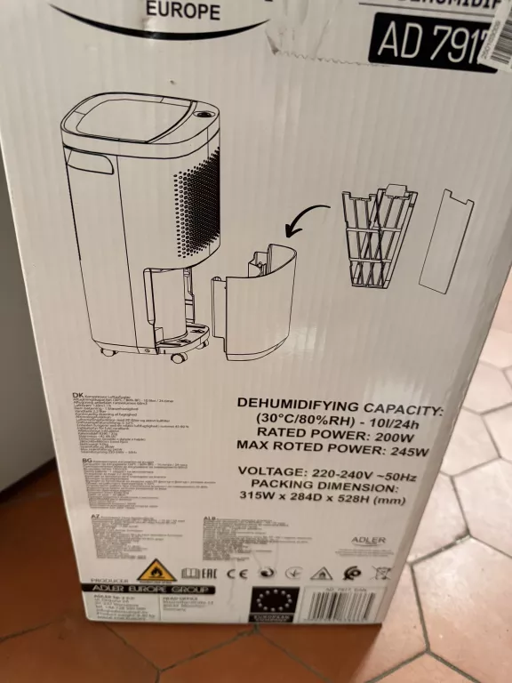 OSUSZACZ POWIETRZA KOMPRESOROWY AD 7917 ADLER