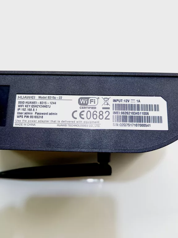 ROUTER HUAWEI B315 S-22