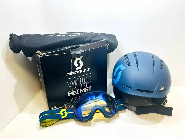 KASK NARCIARSKI SCOTT R.L + GOGLE SCOTT