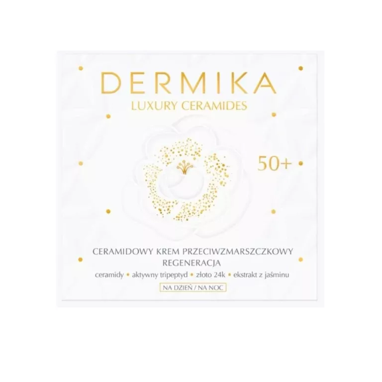 KREM PRZECIWSTARZENIOWY DO TWARZY DERMIKA CERAMIDES DZIEŃ I NOC 50 ML