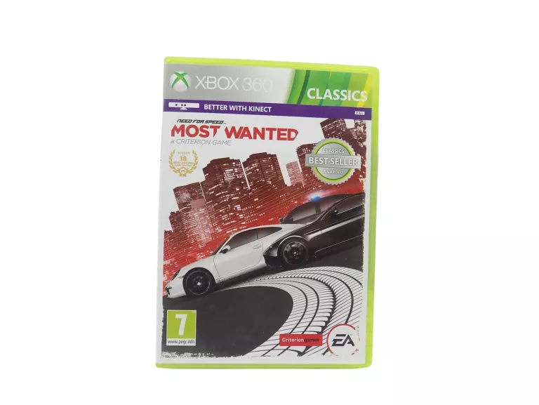 GRA NA XBOX 360 NFS MOST WANTED