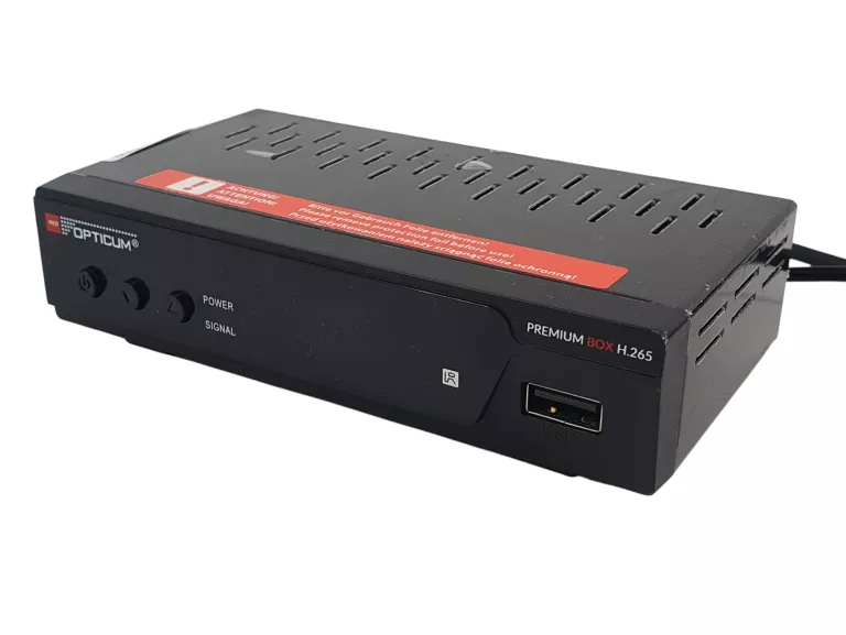 TUNER DVB-T2 OPTICUM PREMIUM BOX H.265