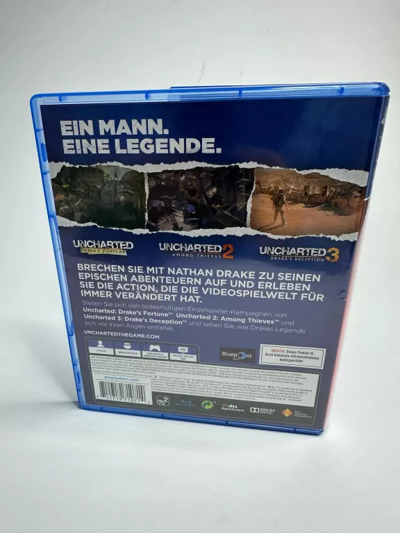 UNCHARTED THE NATHAN DRAKE COLLECTION PS4