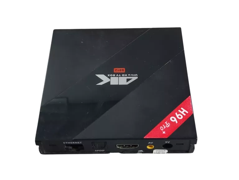 TV BOX H96 PRO ANDROID S912 4K 3GB/32GB WIFI LAN