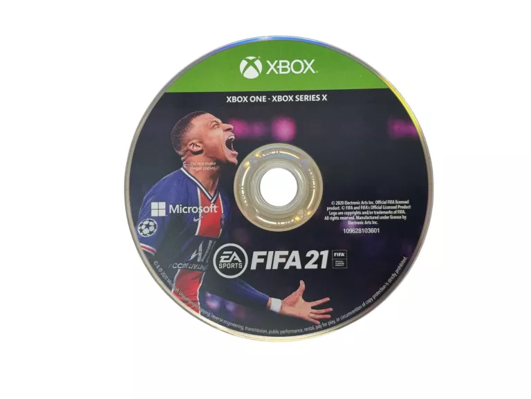 KONSOLA MICROSOFT XBOX ONE S 500 GB MODEL 1681 + PAD + GRA FIFA 21