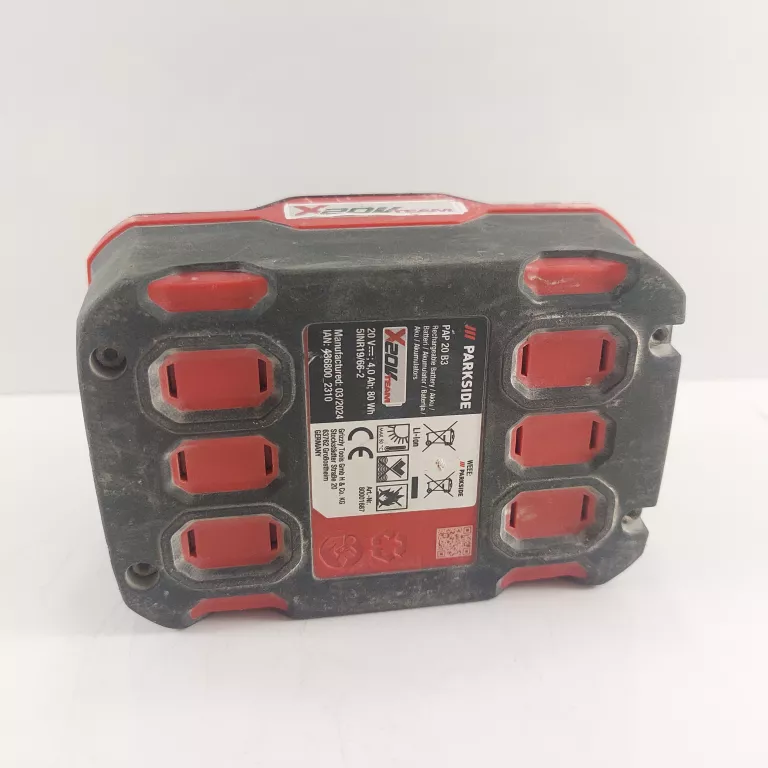 AKUMULATOR PARKSIDE PAP 20 B3 20V 4AH