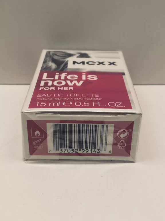 MEXX LIFE IS NOW FOR HER 15ML EDT