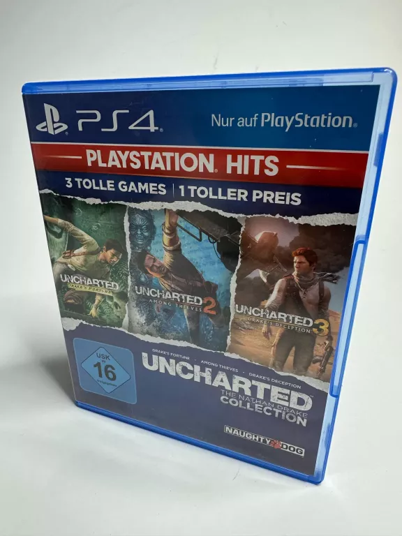 UNCHARTED THE NATHAN DRAKE COLLECTION PS4
