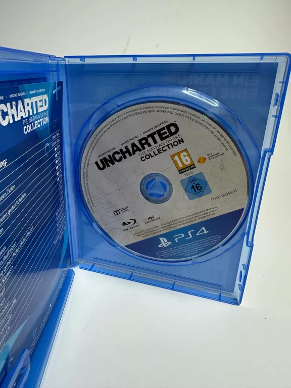 UNCHARTED THE NATHAN DRAKE COLLECTION PS4