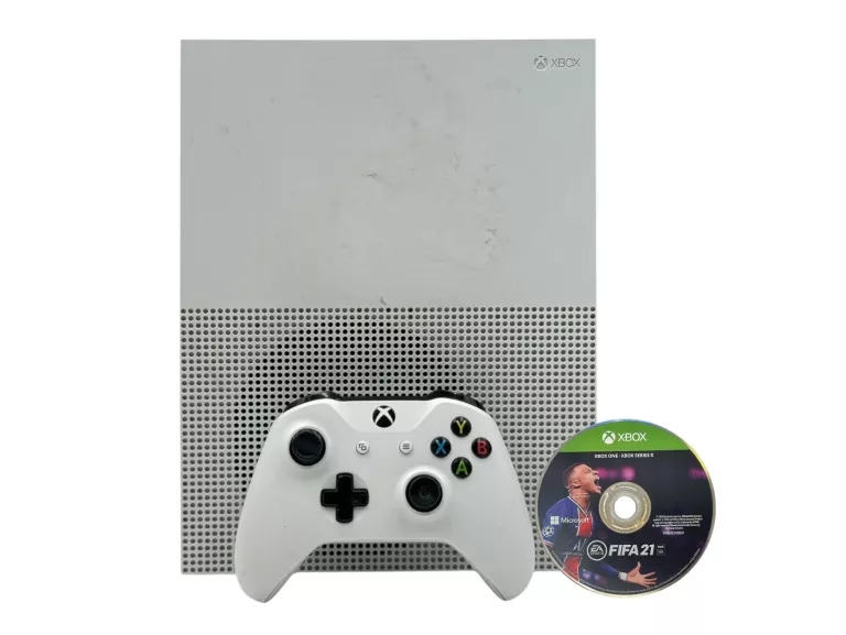 KONSOLA MICROSOFT XBOX ONE S 500 GB MODEL 1681 + PAD + GRA FIFA 21