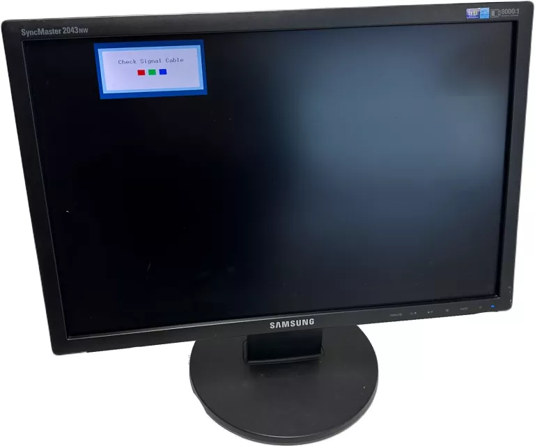 MONITOR LCD SAMSUNG SYNCMASTER SM 2043NWX 20 CALI