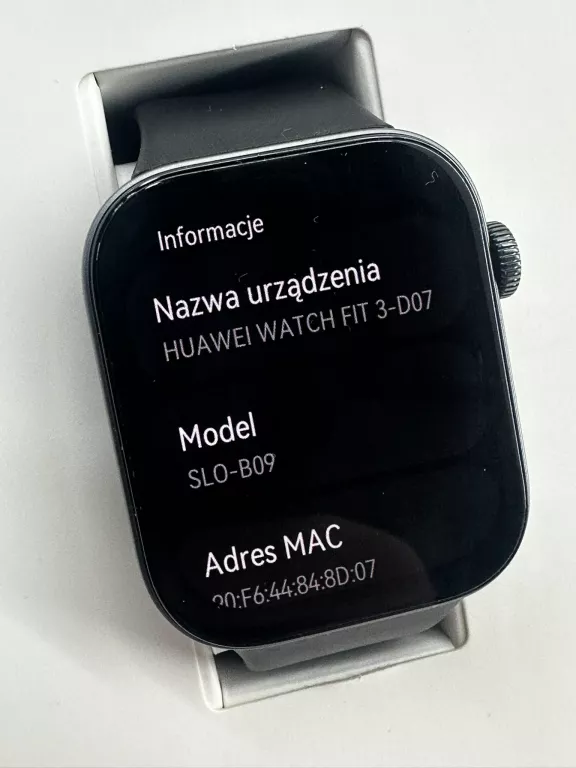 SMARTWATCH HUAWEI WATCH FIT 3 NA GWARANCJI.