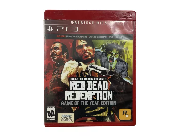 GRA PS3 RED DEAD REDEMPTION GAME OF THE YEAR EDITION