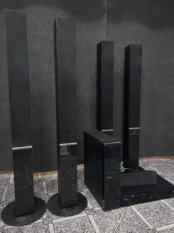 KINO DOMOWE PIONEER, ZESTAW GŁOŚNIKÓW, BLU-RAY, BLUETOOTH