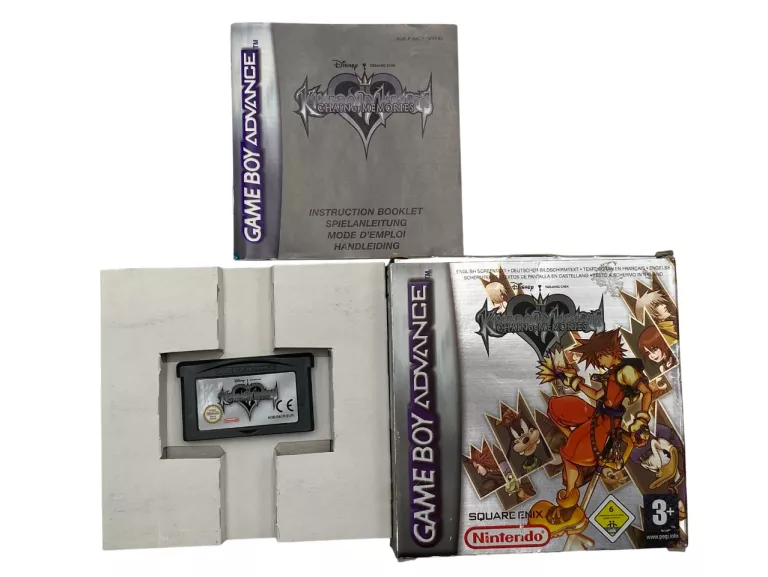 GRA KINGDOM HEARTS CHAIN OF MEMORIES GAMEBOY ADVANCE GBA UNIKAT!