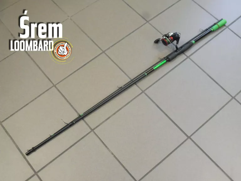 WĘDKA DELPHIN WASABI 240 + KOŁOWROTEK SHIMANO SIENNA C3000
