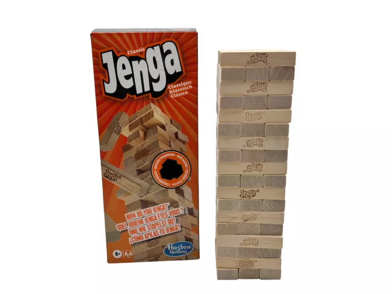 GRA ZRĘCZNOŚCIOWA HASBRO JENGA CLASSIC