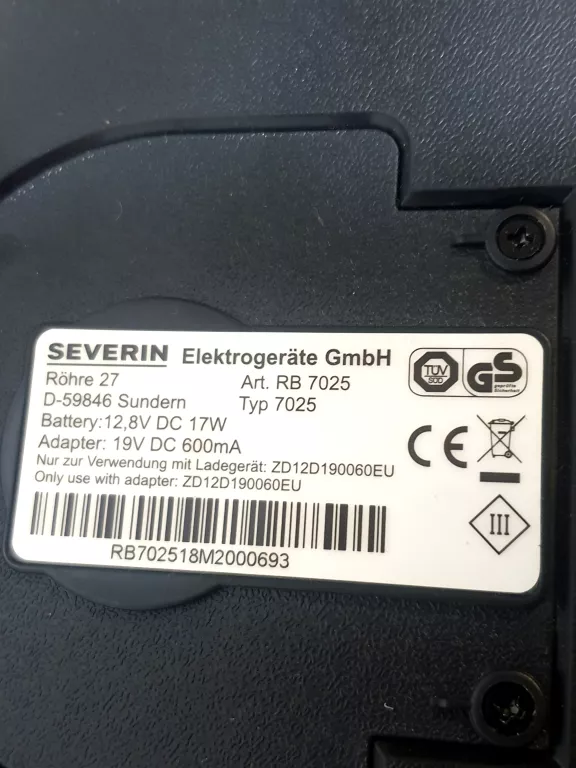 SEVERIN RB 7025 ROHRE 27