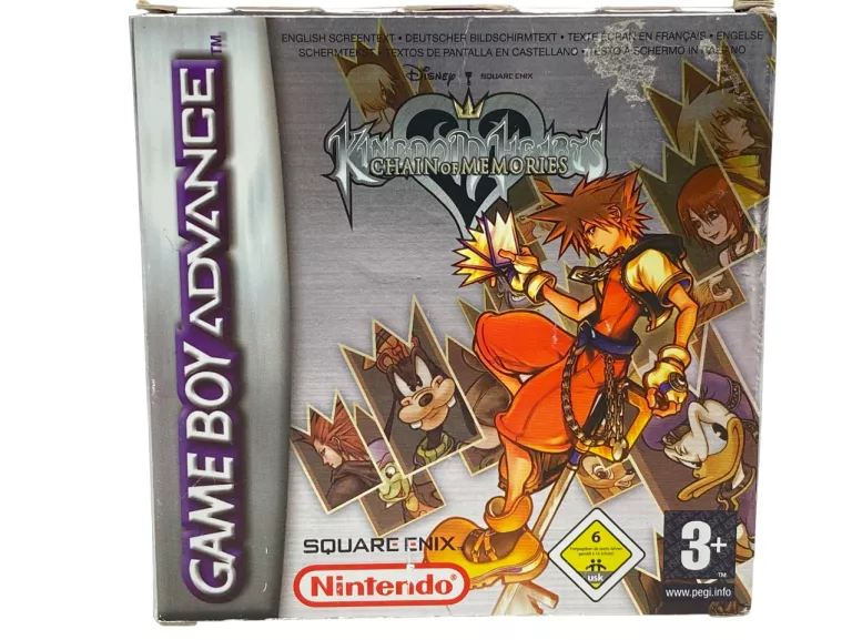 GRA KINGDOM HEARTS CHAIN OF MEMORIES GAMEBOY ADVANCE GBA UNIKAT!