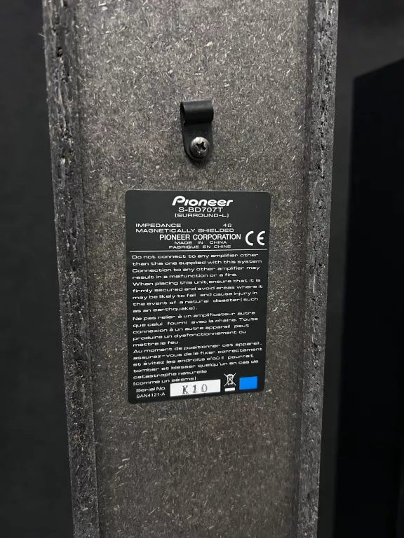 KINO DOMOWE PIONEER, ZESTAW GŁOŚNIKÓW, BLU-RAY, BLUETOOTH