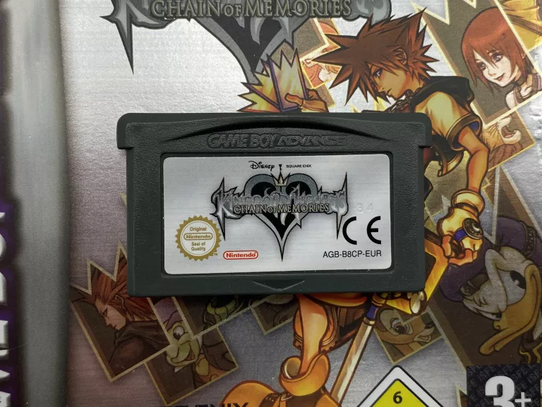 GRA KINGDOM HEARTS CHAIN OF MEMORIES GAMEBOY ADVANCE GBA UNIKAT!