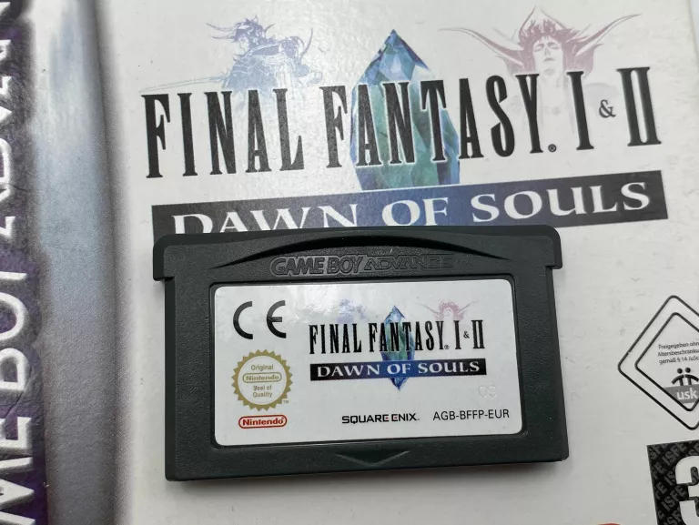 GRA FINAL FANTASY I & II DAWN OF SOULS PAL GAMEBOY ADVANCE GBA