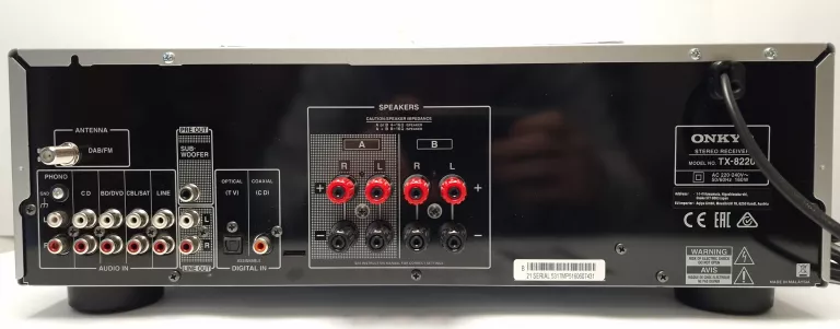 AMPLITUNER ONKYO TX-8220 BLUETOOTH DAB+ 160W