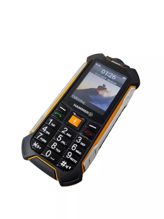 HAMMER POWER IP68 LTE TELEFON PANCERNY WODOODPORNY WYTRZYMAŁY
