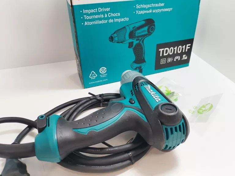 MAKITA TD0101F ZAKRĘTARKA UDAROWA 100NM HEX 1/4" 230W 230V