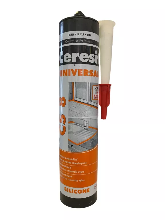 CERESIT CS 8 - SILIKON UNIWERSALNY BIAŁY